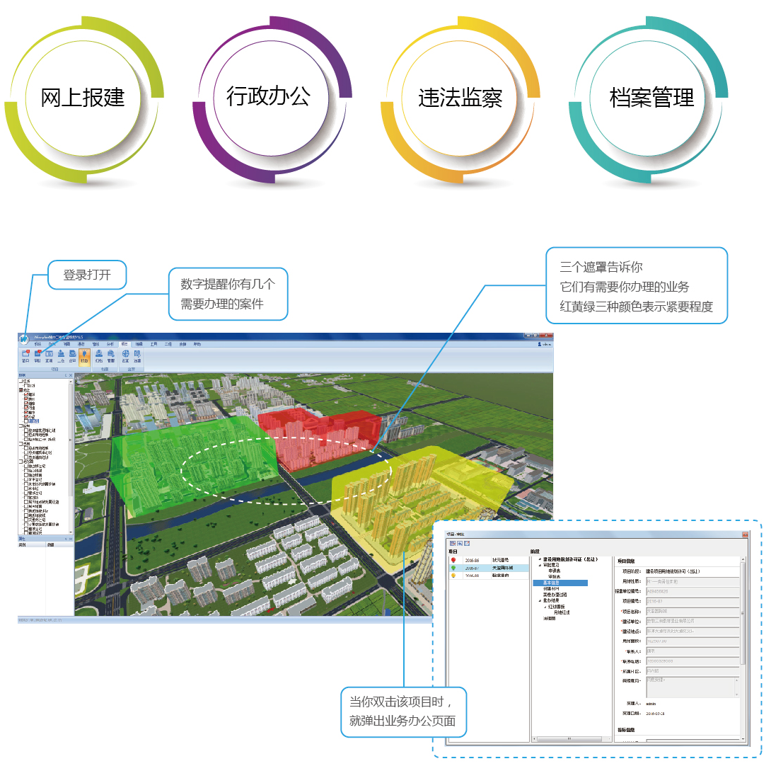 智慧規(guī)劃三維一體化解決方案